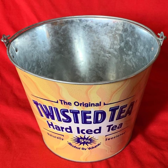 Twisted Tea Tin Bucket - Picture 1 of 1